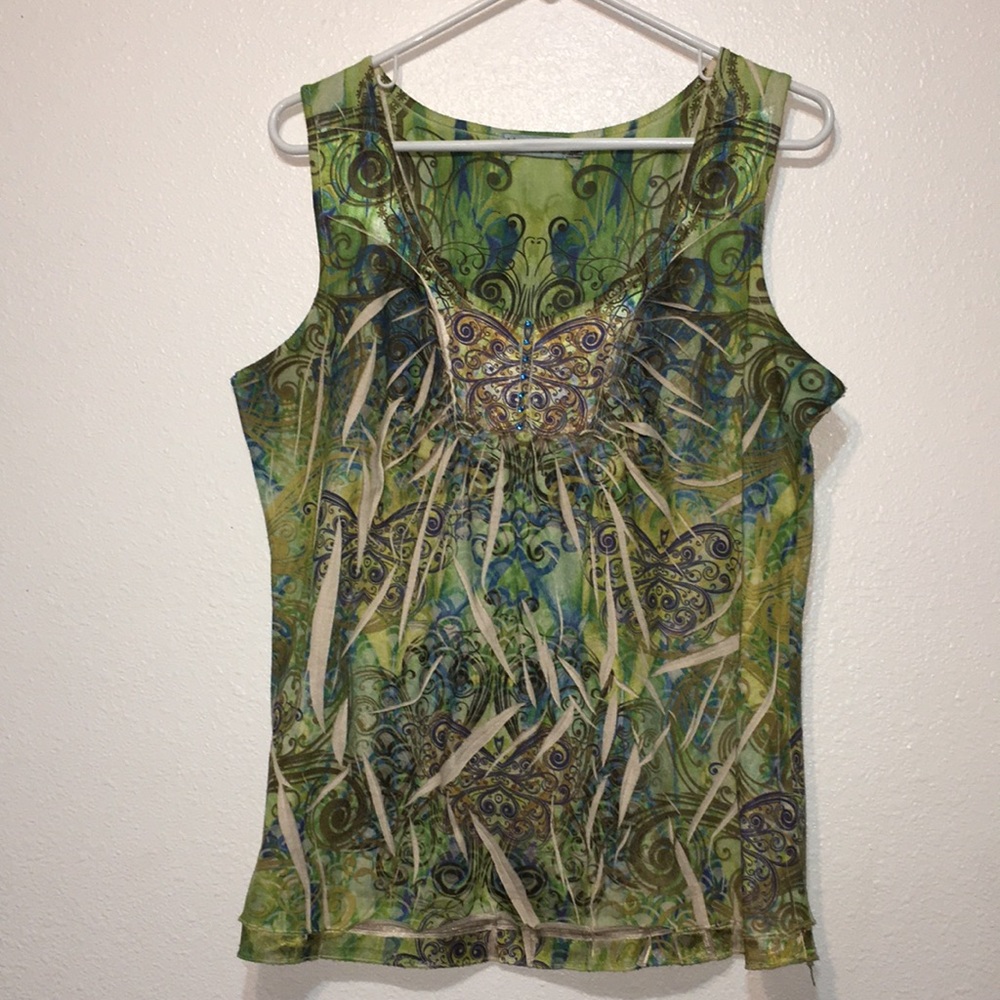Women's dressy tank top PXL